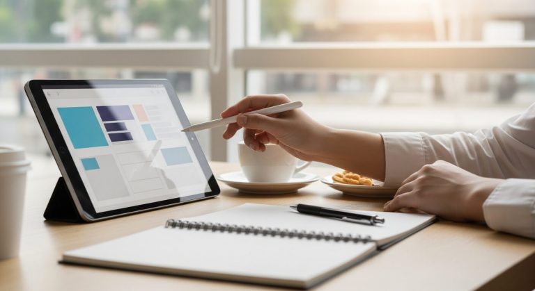 Cafe software used for sales and revenue analysis