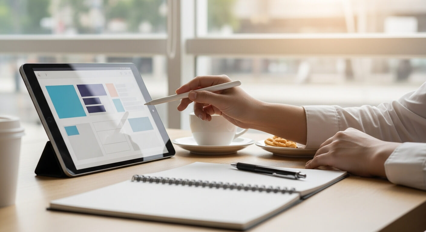 Cafe software used for sales and revenue analysis