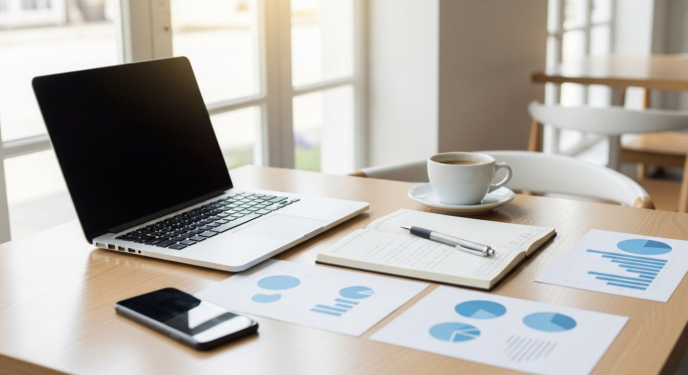 Cafe automation with performance analysis and reports